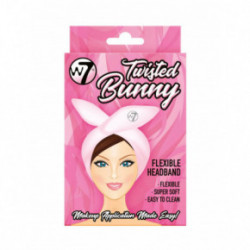 W7 Cosmetics Twisted Bunny Flexible Headband Peapael 1 tk