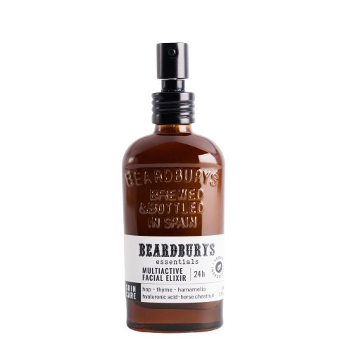 Beardburys Essentials Multiactive Facial Elixir Moisturizing Cream 24h Niisutav näokreem 50ml