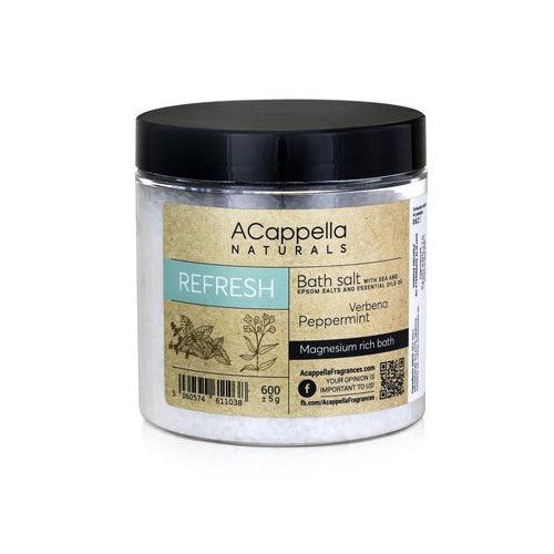 Acappella Naturals Bath Salt Vannisool 600g