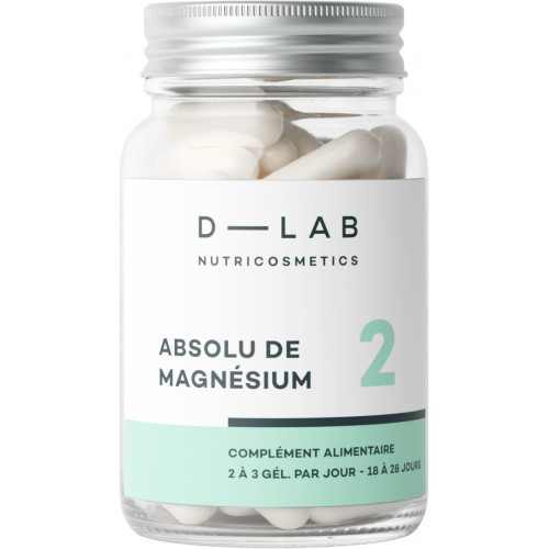 D-LAB Nutricosmetics Absolu De Magnesium Pure Magnesium Toidulisand, puhas magneesium 1 Kuu