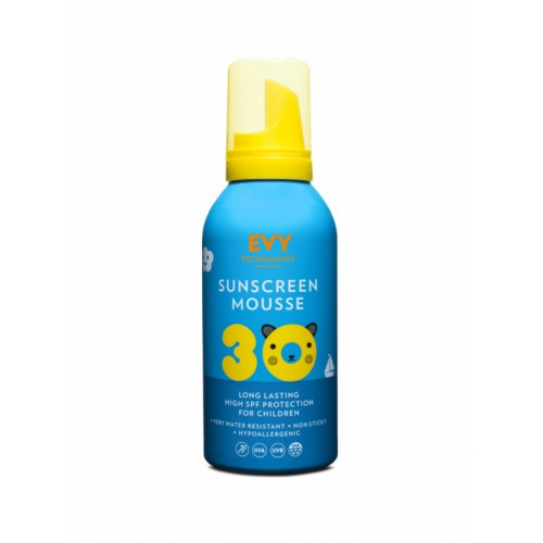 EVY Technology Sunscreen Mousse for Children SPF30 Päikesevaht lastele 150ml