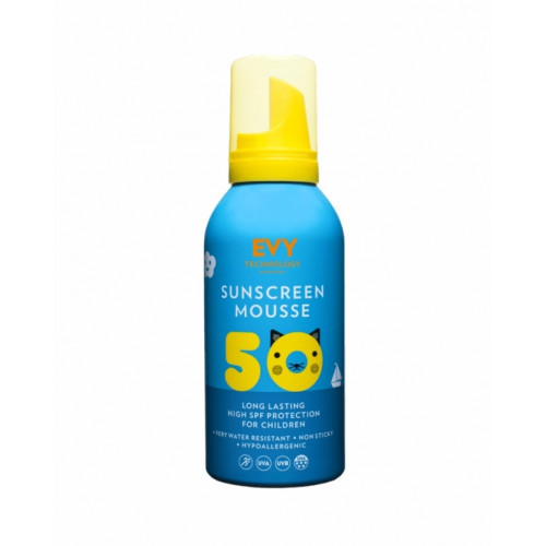 EVY Technology Sunscreen Mousse SPF50 For Children Päikesevaht lastele 150ml