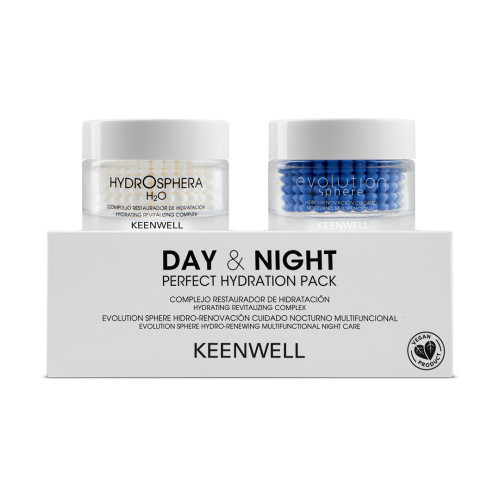 Keenwell Day & Night Perfect Hydration Pack Päeva- ja öökreemid näole 2x50ml