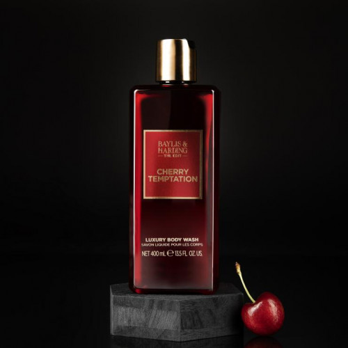 Baylis & Harding Luxury Body Wash Cherry Temptation Luksuslik kehapesuvahend 400ml