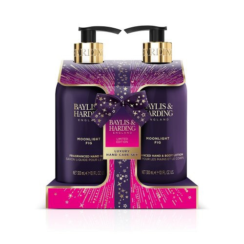 Baylis & Harding Moonlight Fig Luxury Hand Care Gift Set Kätehoolduskomplekt 2x300ml