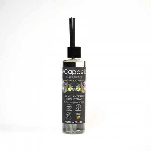 Acappella Black Edition Cashmere Comforts Refill Kodulõhna täiendamine 500ml