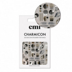 E.Mi Charmicon Silicone Stickers Kleebised küüntele #170 Zipper