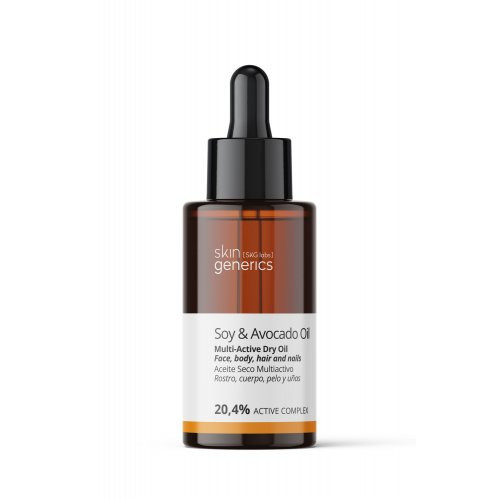 Skin Generics Soy & Avocado Multi-Active Dry Oil Mitmeotstarbeline nahahooldustoode 50ml