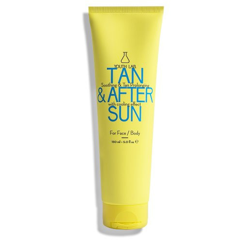 Youth Lab. Tan & After Sun - Soothing & Tan Prolonging Kreemjas geel, mis tugevdab ja pikendab loomulikku päevitust 150ml