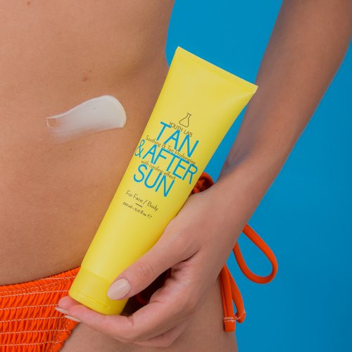 Youth Lab. Tan & After Sun - Soothing & Tan Prolonging Kreemjas geel, mis tugevdab ja pikendab loomulikku päevitust 150ml