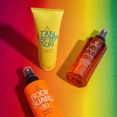 Youth Lab. Tan & After Sun - Soothing & Tan Prolonging Kreemjas geel, mis tugevdab ja pikendab loomulikku päevitust 150ml