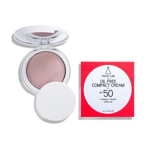 Youth Lab. Oil Free Compact Cream SPF50 Kompaktne päikesekaitsepuuder 10g