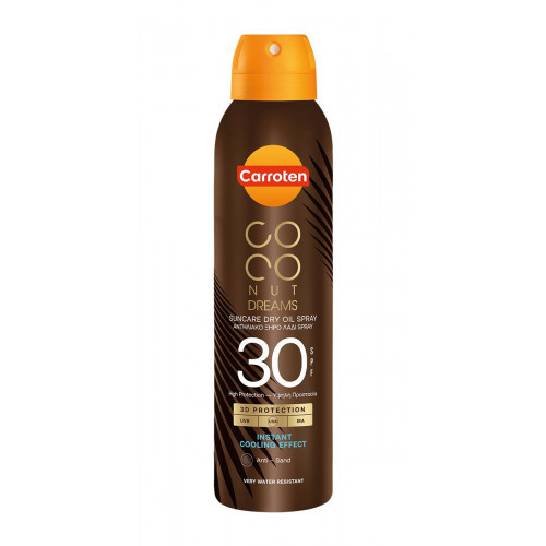 Carroten Dry Oil Coconut Dreams SPF30 Kuiv päikesekaitseõli 150ml