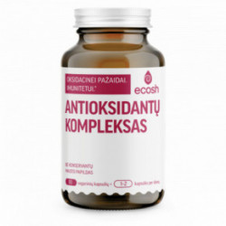 Ecosh Antioxidant Complex Antioksüdantide kompleks 90 kapslit