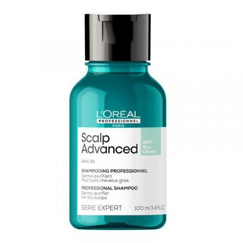 L'Oréal Professionnel Scalp Advanced Anti-Oiliness Dermo-Purifier Shampoo Puhastav šampoon rasvastele juustele 500ml