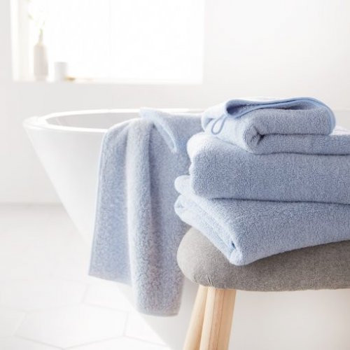 Norwex Lyocell Microfiber Plush Bath Towel Vannirätik Blue