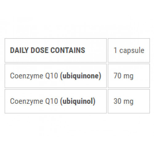 Ecosh Coenzyme Q10 Koensüüm Q10 30 kapslit