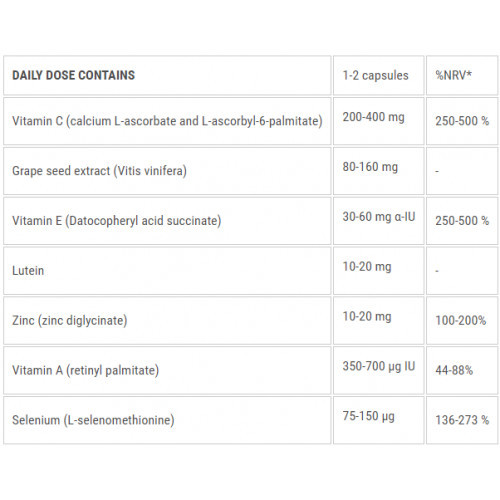 Ecosh Antioxidant Complex Antioksüdantide kompleks 90 kapslit