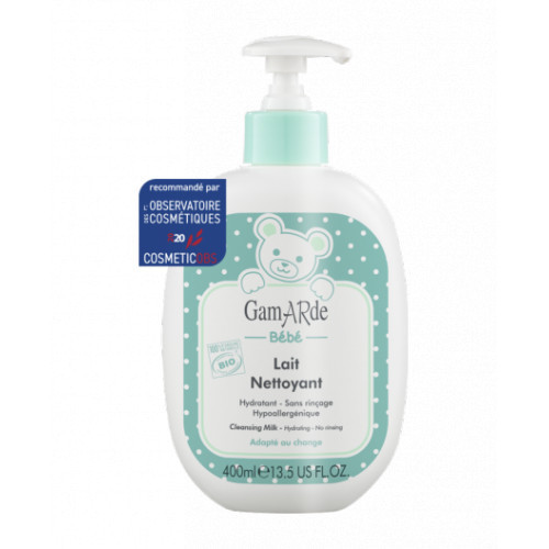Gamarde Bébé Lait Nettoyant Looduslik puhastuspiim imikutele ja lastele 400ml