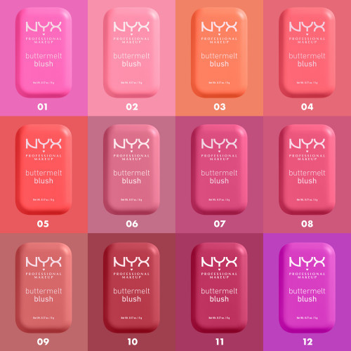 NYX Professional Makeup Buttermelt Blush Põsepuna 5g