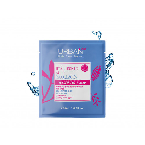 Urban Care Hyaluronic Acid & Collagen Pre-Wash Hair Mask Juuksemask enne šampooni 50ml