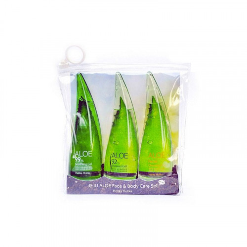 Holika Holika Jeju Aloe Face And Bodycare Set Komplekt hooldustoodetega 3x55ml