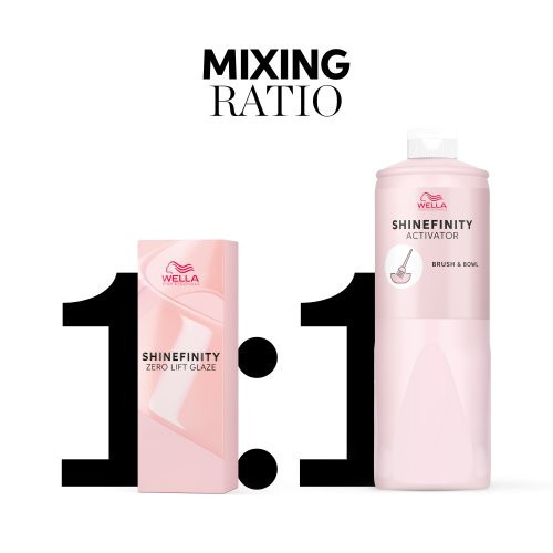 Wella Professionals Shinefinity Zero Lift Glaze Demi-Permanent Geelsed juuksevärvid 60ml