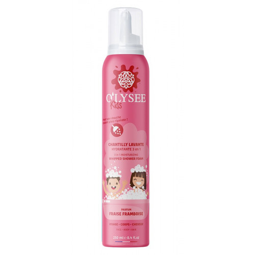 O’LYSEE Fraise Framboise Kids 3in1 Shower Foam Vannivaht lastele 250ml