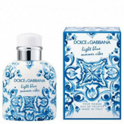 Dolce & Gabbana Light Blue Summer Vibes Pour Homme parfüüm atomaiser meestele EDT 5ml