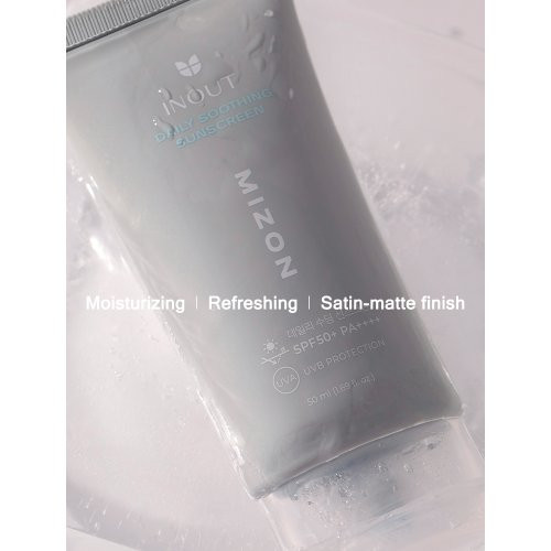 Mizon Inout Daily Soothing Sunscreen SPF50+ PA++++ Päikesekaitse kreem 50ml