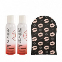 St. Moriz Professional Tanning Mist Medium Keskmise tugevusega sprei (2 tk) + kinnas Kingituseks