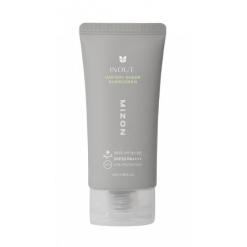 Mizon Inout Watery Sheer Sunscreen SPF 50 PA++++ Päikesekaitse kreem 50ml