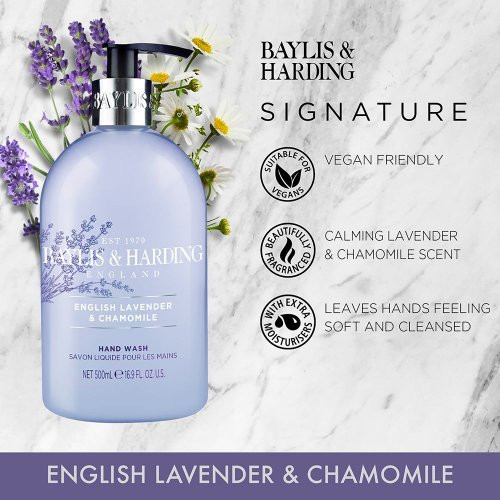 Baylis & Harding English Lavender & Chamomile Hand Wash Käteseep 500ml