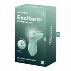 Satisfyer Exciterrr Rolling Lay - On Vibrator Kliitori stimulaator Mint