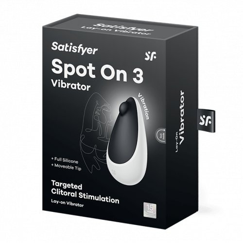 Satisfyer Spot On 3 Lay-On Vibrator Kliitori stimulaator Black