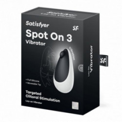 Satisfyer Spot On 3 Lay-On Vibrator Kliitori stimulaator Black