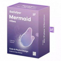 Satisfyer Mermaid Vibes Double Air Pulse Vibrator Kliitori stimulaator Pink