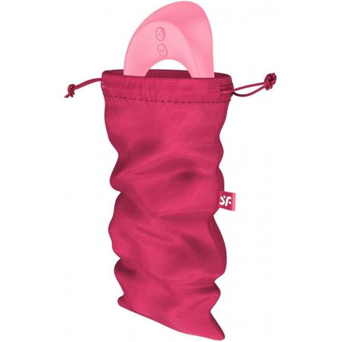 Satisfyer Treasure Bag Pink Seksimänguasjade hoiukott M