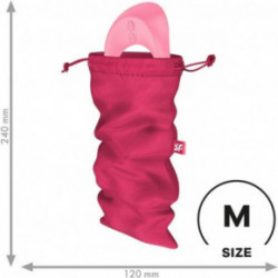 Satisfyer Treasure Bag Pink Seksimänguasjade hoiukott M