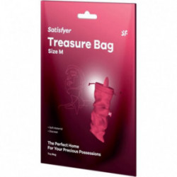 Satisfyer Treasure Bag Pink Seksimänguasjade hoiukott M