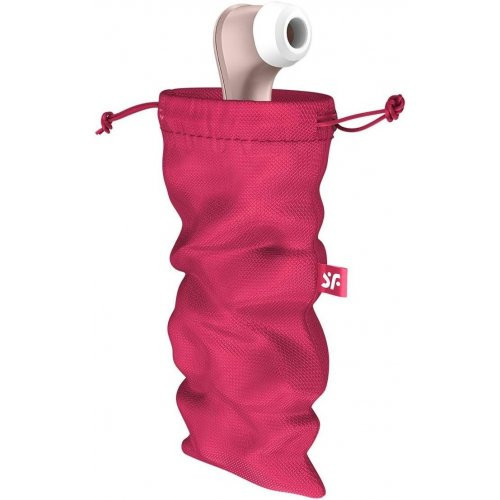 Satisfyer Treasure Bag Pink Seksimänguasjade hoiukott M