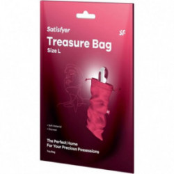 Satisfyer Treasure Bag Pink Seksimänguasjade hoiukott M