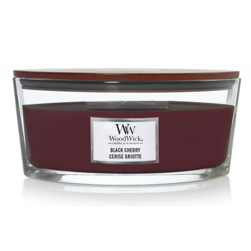 WoodWick Black Cherry Lõhnaküünal Heartwick