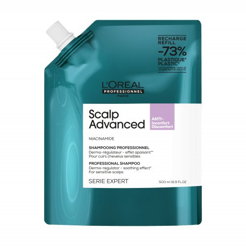 L'Oréal Professionnel Scalp Advanced Anti - Discomfort Soothing Shampoo Peanahka rahustav šampoon 500ml