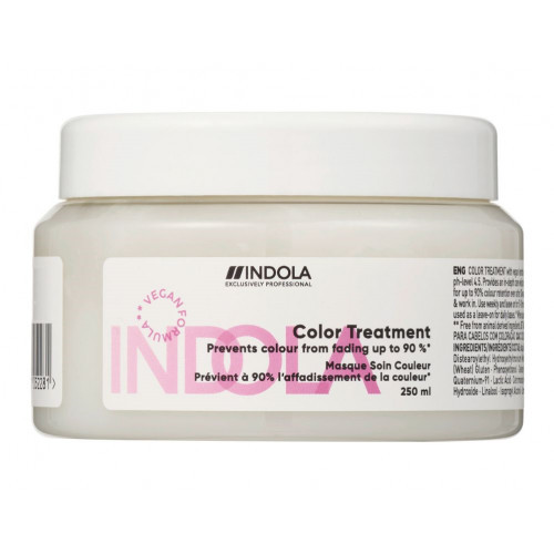 Indola Color Leave-In Rinse-Off Treatment Mask värvitud juustele 250ml