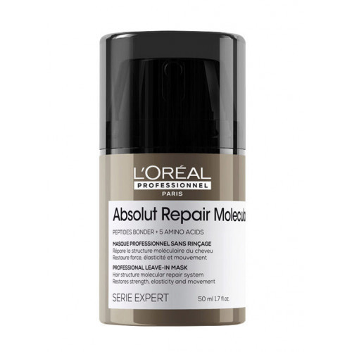 L'Oréal Professionnel Serie Expert Absolut Repair Molecular Mask Pähejäetav mask igat tüüpi kahjustatud juustele 100ml