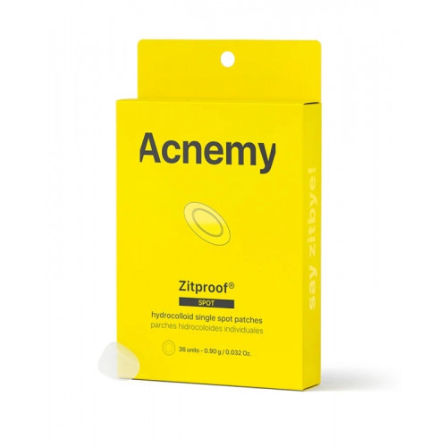 Acnemy Zitproof Hydrocolloid Single Spot Patches Plaastrid akne jaoks 36tk