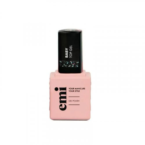 E.Mi Baby Top Gel Pealmine geellakikiht sädelusega 9ml