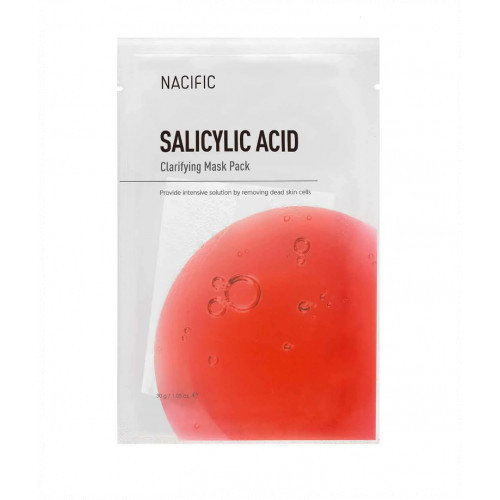 NACIFIC Salicylic Acid Clarifying Mask Lehtmask salitsüülhappega 30g