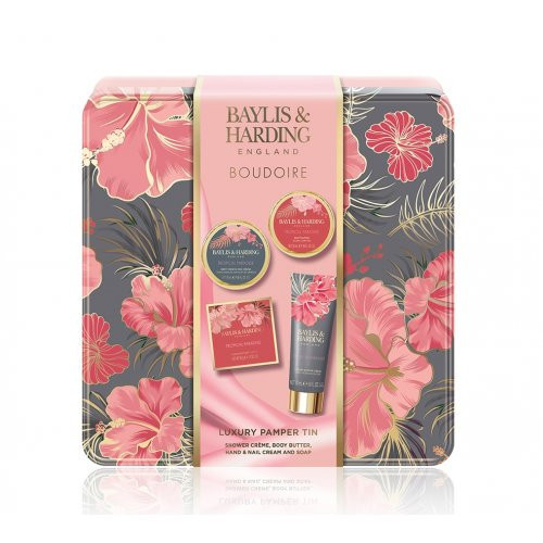 Baylis & Harding Boudoire Luxury Pamper Tin Gift Set Kinkekomplekt